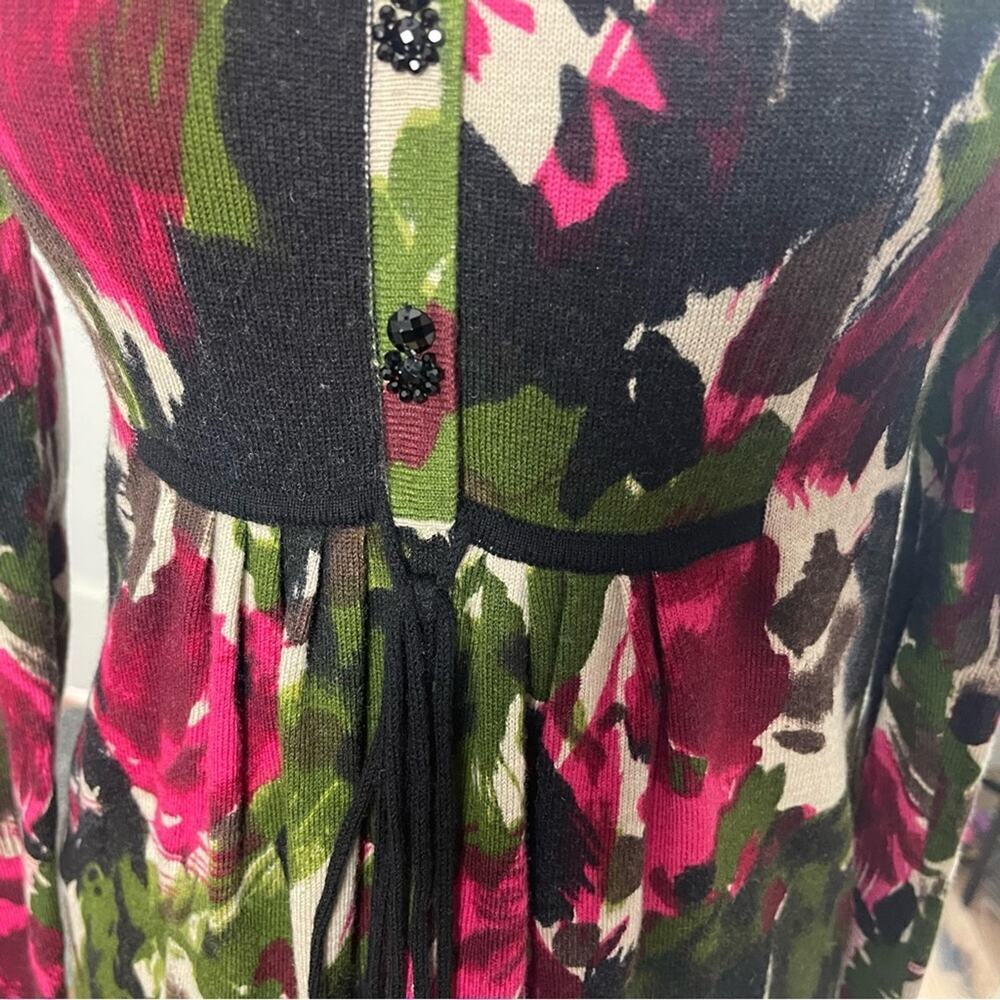 EP Yaying Soft Wool Floral Dress, Career, Strong Femininity, Boss Lady XS - Picture 11 of 11